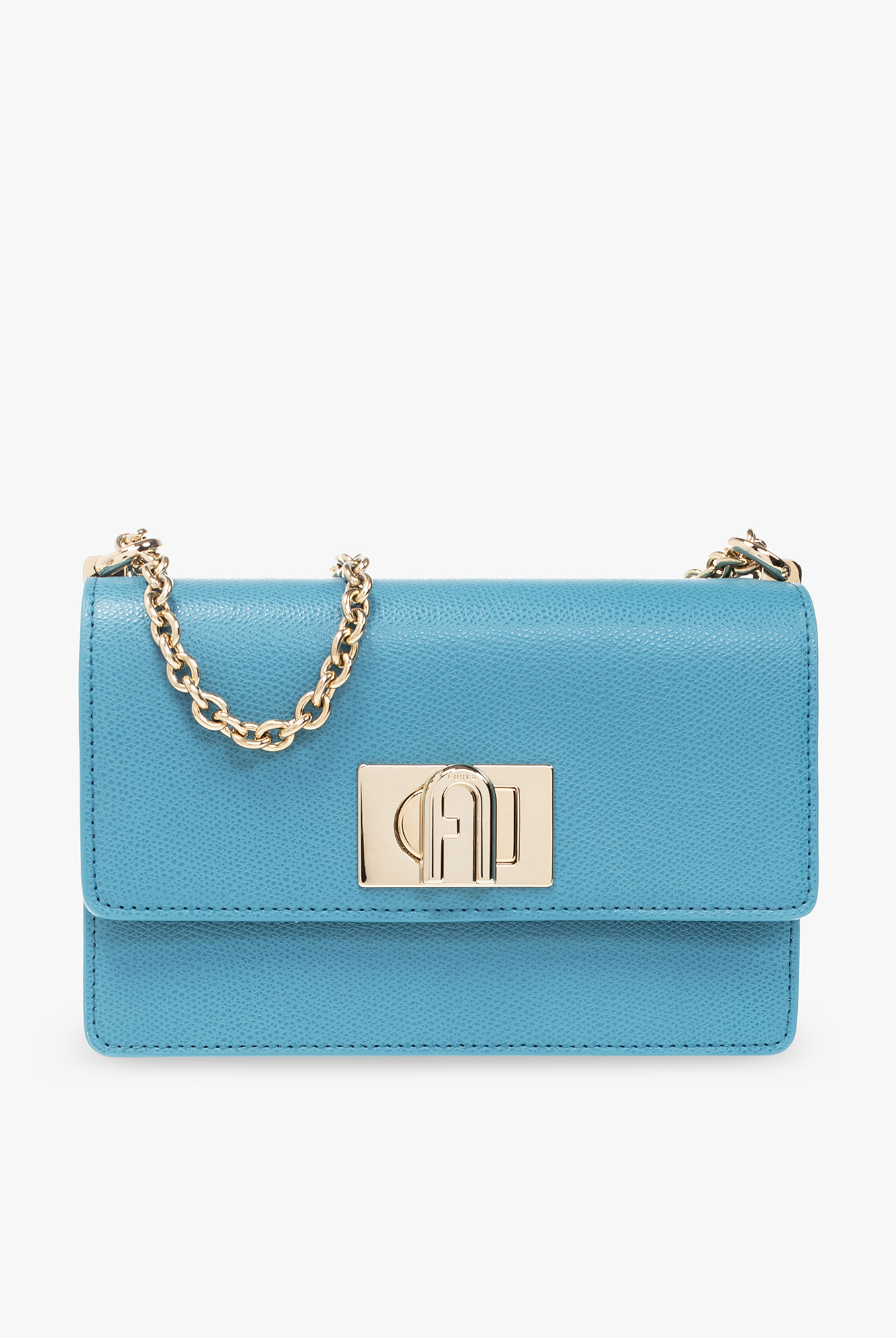 Furla good Blue Crossbody Tote Shoulder Bag